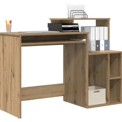 Meubles De Bureau-vidaXL Bureau Chêne artisanal 120,5 x 44 x 88,5 cm Bois d'ingénierie ch&ecirc;ne artisanal