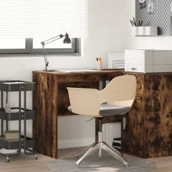 vidaXL Bureau Chêne fumé 102 x 50 x 75 cm Bois d'ingénierie
