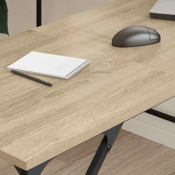 Meubles De Bureau-vidaXL Bureau chêne sonoma 149x149x75 cm bois d'ingénierie Ch&ecirc;ne sonoma