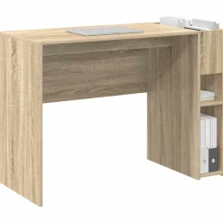 Meubles De Bureau-vidaXL Bureau Chêne Sonoma 109 x 50 x 78 cm Bois d'ingénierie Ch&ecirc;ne sonoma