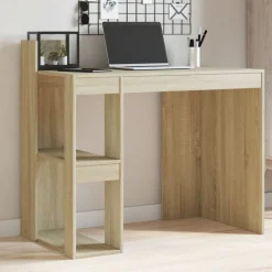 Meubles De Bureau-vidaXL Bureau chêne sonoma 103,5x56,5x94 cm bois d'ingénierie Ch&ecirc;ne sonoma