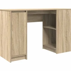 Meubles De Bureau-vidaXL Bureau chêne sonoma 120x42x76 cm bois d'ingénierie Ch&ecirc;ne sonoma