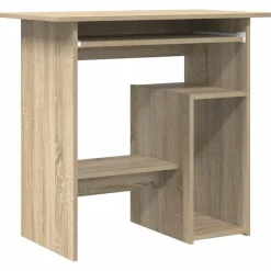 Meubles De Bureau-vidaXL Bureau Chêne sonoma 80x45x74 cm Bois d’ingénierie Ch&ecirc;ne sonoma