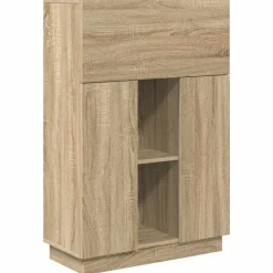 Meubles De Bureau-vidaXL Bureau Chêne Sonoma 71.5 x 31.5 x 106.5 cm Bois d'ingénierie Ch&ecirc;ne sonoma