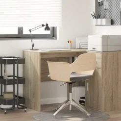 Meubles De Bureau-vidaXL Bureau Chêne Sonoma 102 x 50 x 75 cm Bois d'ingénierie Ch&ecirc;ne sonoma