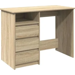 Meubles De Bureau-vidaXL Bureau chêne sonoma 102x50x75 cm bois d'ingénierie Ch&ecirc;ne sonoma