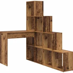 vidaXL Bureau d'angle 101,5 x 149,5 x 149,5 cm