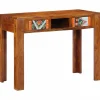 Meubles De Bureau-vidaXL Bureau d'écriture avec tiroir Marron 100 x 50 x 75 cm