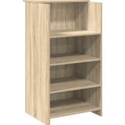 Meubles De Bureau-vidaXL Bureau de réception Chêne Sonoma 55x50x103,5 cm Bois d'ingénierie Ch&ecirc;ne sonoma
