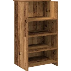 Meubles De Bureau-vidaXL Bureau de réception 55x50x103,5 cm bois d'ingénierie Vieux bois