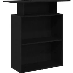 Meubles De Bureau-vidaXL Bureau de réception 100x40x104 cm Bois d'ingénierie Noir