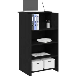 vidaXL Bureau de réception 55x50x103,5 cm bois d'ingénierie