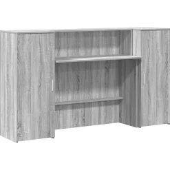 vidaXL Bureau de réception 180x50x103,5 cm bois ingénierie