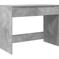Meubles De Bureau-vidaXL Bureau 100 x 50 x 78 cm Bois d’ingénierie Gris béton