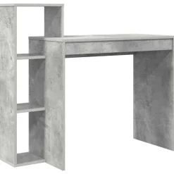 Meubles De Bureau-vidaXL Bureau 100 x 40 x 90 cm Bois d'ingénierie Gris béton