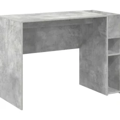 Meubles De Bureau-vidaXL Bureau 109 x 50 x 78 cm Bois d'ingénierie Gris béton