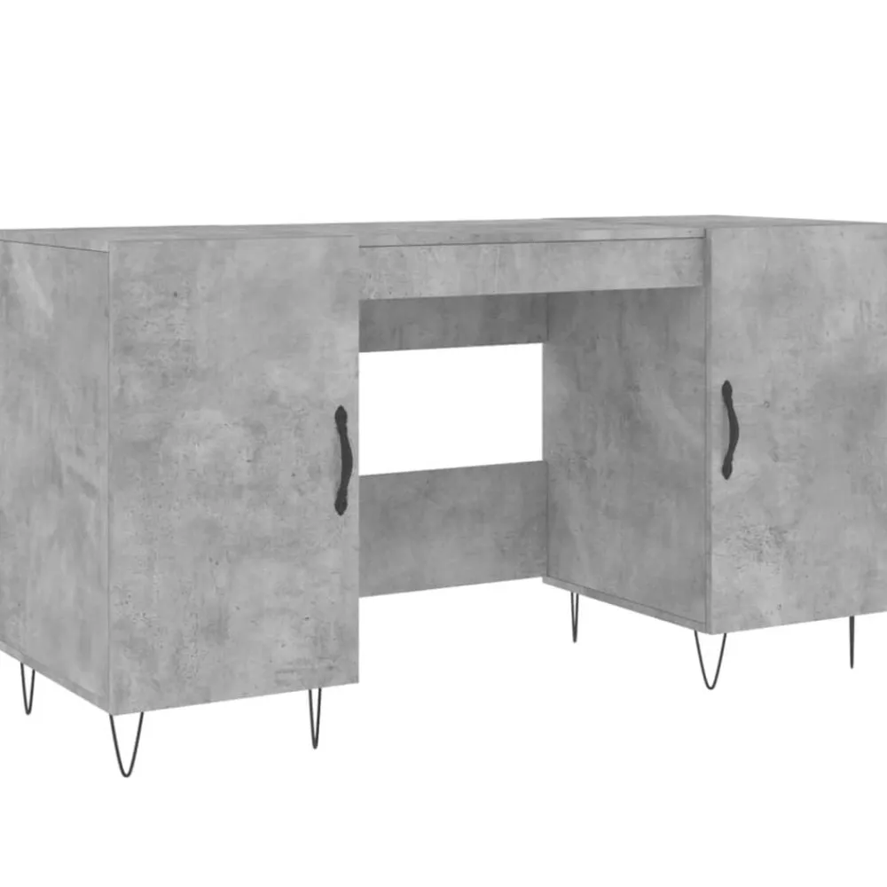 vidaXL Bureau 140x50x75 cm bois d'ingénierie