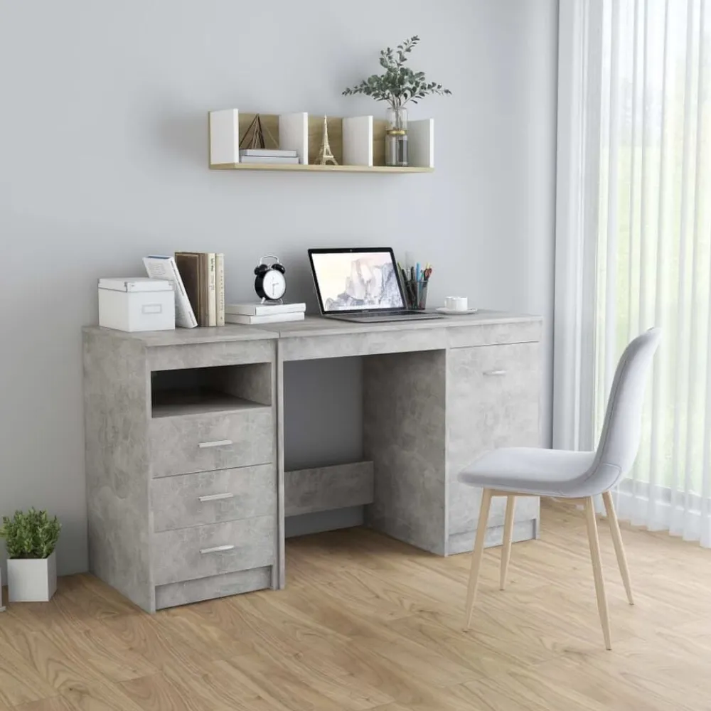 vidaXL Bureau 140x50x76 cm Bois d’ingénierie