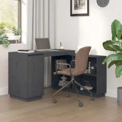 vidaXL Bureau 110x50x75 cm Bois massif de pin