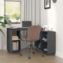 vidaXL Bureau 110x50x75 cm Bois massif de pin