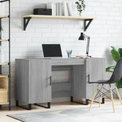 vidaXL Bureau 140x50x75 cm bois d'ingénierie