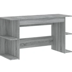 Meubles De Bureau-vidaXL Bureau 140x50x75 cm bois d'ingénierie Sonoma gris