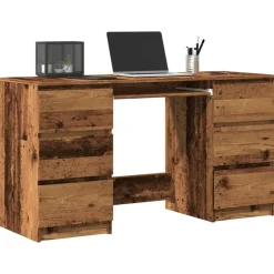 vidaXL Bureau 140x50x77 cm bois d'ingénierie