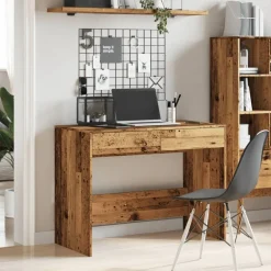 vidaXL Bureau 101x50x76,5 cm bois d'ingénierie