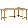 Meubles De Bureau-vidaXL Bureau 165x110x75 cm bois massif de manguier