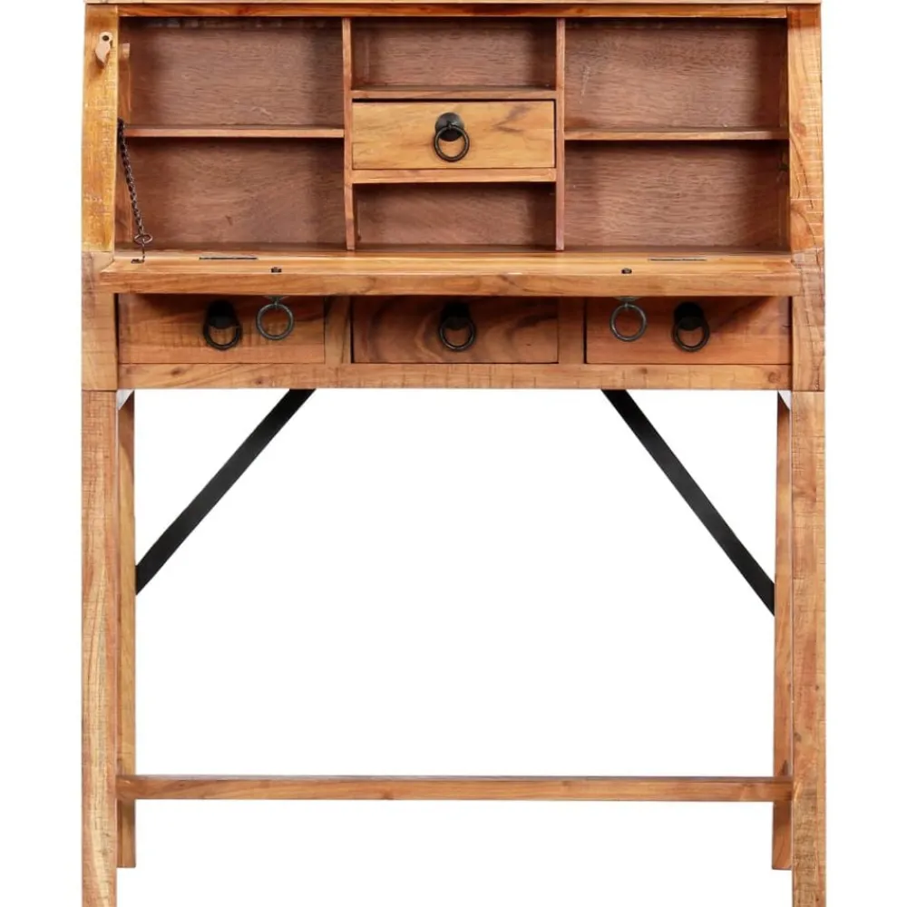 Meubles De Bureau-vidaXL Bureau 90x40x107 cm Bois d'acacia massif