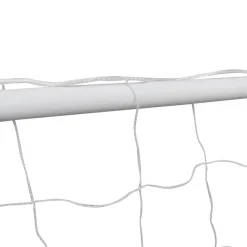 Divers Sports-vidaXL But de football avec filet 182x61x122 cm Acier Blanc