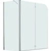 vidaXL Cabine de douche pliante ESG 120x68x130 cm
