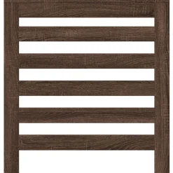 vidaXL Cache-radiateur chêne marron 78x20x82 cm bois d'ingénierie