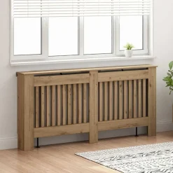 vidaXL Cache-Radiateur Chêne artisanal 172 x 19 x 81,5 cm