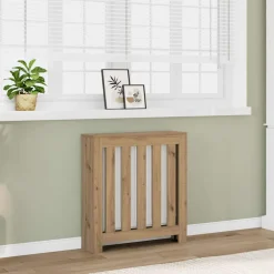 Accessoires Pour Appareils Électroménagers-vidaXL Cache-radiateur chêne artisanal 78x20x82 cm bois d'ingénierie Ch&ecirc;ne