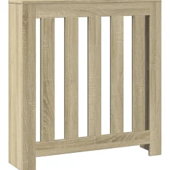 Accessoires Pour Appareils Électroménagers-vidaXL Cache-radiateur chêne sonoma 78x20x82 cm bois d'ingénierie Ch&ecirc;ne sonoma