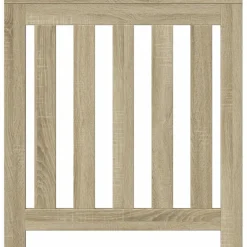 Accessoires Pour Appareils Électroménagers-vidaXL Cache-radiateur chêne sonoma 78x20x82 cm bois d'ingénierie Ch&ecirc;ne sonoma