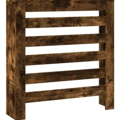 Accessoires Pour Appareils Électroménagers-vidaXL Cache-radiateur chêne fumé 78x20x82 cm bois d'ingénierie Ch&ecirc;ne fumé