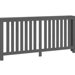 vidaXL Cache-radiateur 169x19x84 cm Bois massif de pin