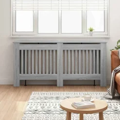 Accessoires Pour Appareils Électroménagers-vidaXL Cache-Radiateur Gris Sonoma 172 x 19 x 81,5 cm Sonoma gris