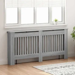 Accessoires Pour Appareils Électroménagers-vidaXL Cache-Radiateur Gris Sonoma 172 x 19 x 81,5 cm Sonoma gris