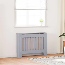 vidaXL Cache-radiateur 112x19x81,5 cm MDF