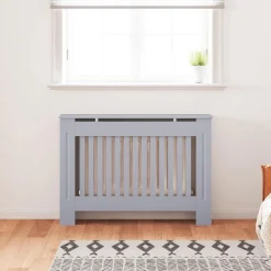 vidaXL Cache-radiateur 112x19x81,5 cm MDF