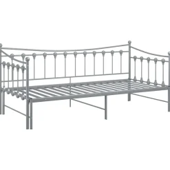 vidaXL Cadre de canapé-lit extensible sans matelas métal 90x200cm