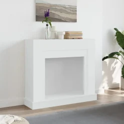 vidaXL Cadre de cheminée 100x30x87,5 cm bois d'ingénierie