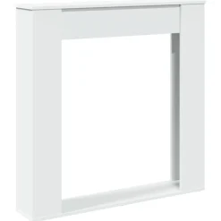 vidaXL Cadre de cheminée 100x20x100 cm bois d'ingénierie