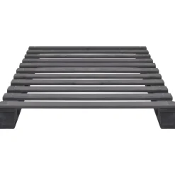 vidaXL Cadre de lit de palette Bois de pin massif 90x200 cm