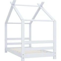 vidaXL Cadre de lit d'enfant Bois de pin massif 70x140 cm