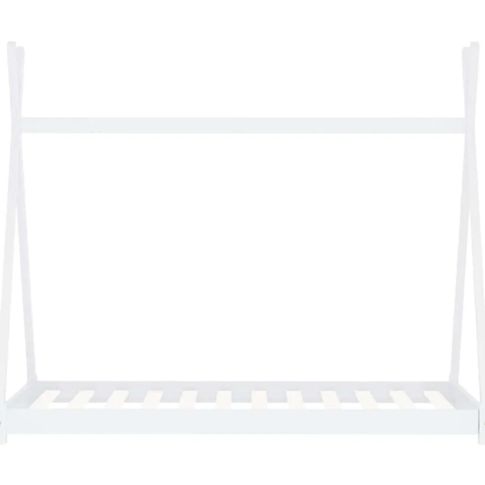 Mobilier Pour Bébés & Tout-Petits-vidaXL Cadre de lit d'enfant Bois de pin massif 70x140 cm Blanc