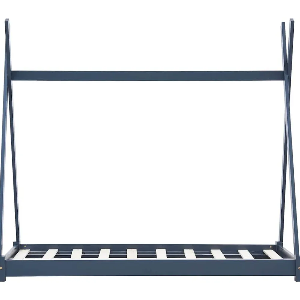 vidaXL Cadre de lit d'enfant Bois de pin massif 70x140 cm